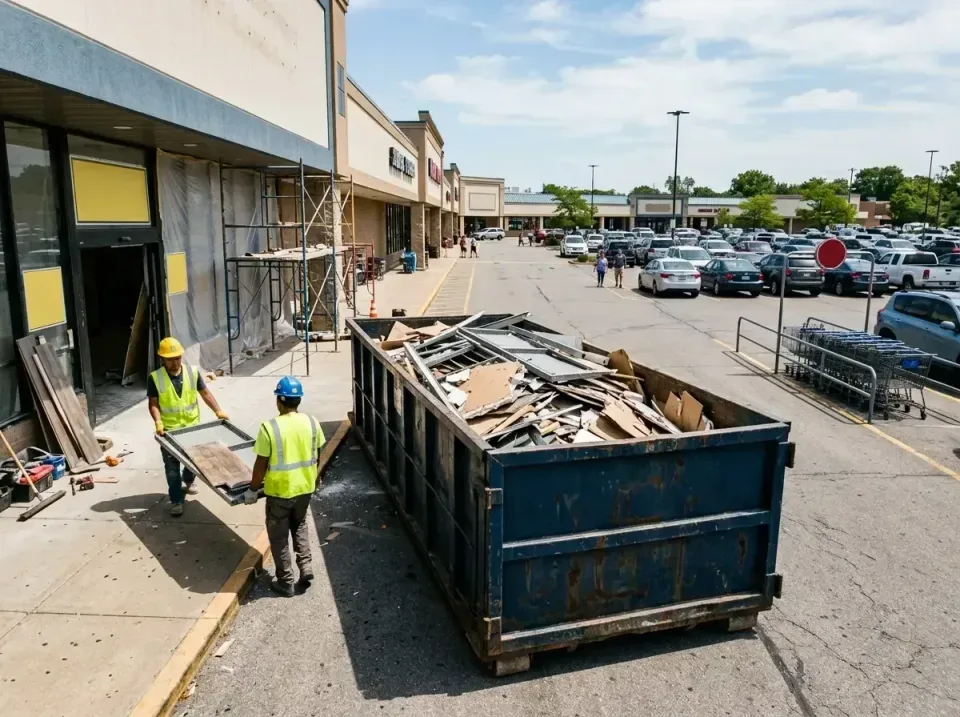 retail-store-renovation-debris-003 — frequently asked questions, Roll-off Dumpster Rentals in Harlem, FL